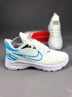 کتونی اسپرت (nike)سفید آبی مشکی